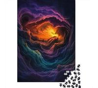Teenager Jigsaw Puzzles 1000 Pieces Colorful Cloud Tunnel Puzzle for Adults Relaxing Games Birthday Present Gifts for Friends And Family 52x38cm/1000pcs