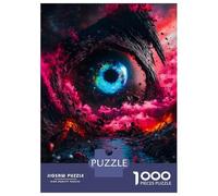 Teenager Jigsaw Puzzles 1000 Pieces Cosmic Eye Landscape Puzzle for Adults Toy Wall Decor Hand Speed Race Educational Challenge 38x26cm/1000pcs