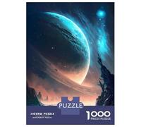 Teenager Jigsaw Puzzles 1000 Pieces Dark Scar Planet Landscape Puzzle for Adults Toy Wall Decor Hand Speed Race Educational Challenge 52x38cm/1000pcs