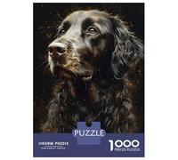 Teenager Jigsaw Puzzles 1000 Pieces English Springer Spaniel Puzzle for Adults Toy Wall Decor Hand Speed Race Educational Challenge 52x38cm/1000pcs