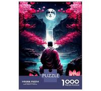 Teenager Jigsaw Puzzles 1000 Pieces Expressionist Geometry Cat - Vibrant Abstract Feline Art Puzzle for Adults Relaxing Games Birthday Present Gifts for Friends And Family 70x50cm/1000pcs