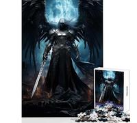 Teenager Jigsaw Puzzles 1000 Pieces Fallen Knight Angel Educational Toy Gift Birthday Relax Games Interesting Stress Reduction Size 50x75cm