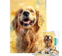 Teenager Jigsaw Puzzles 1000 Pieces Golden Joy Jigsaw for Teenagers Pattern Assembly Challenging To Complete Unique Birthday And Xmas Gifts (Size 38x52cm)