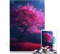 teenager Jigsaw Puzzles 1000 Pieces Japanese Cherry Tree pädagogische Herausforderung Eltern-Kind-Interaktion75x50cm