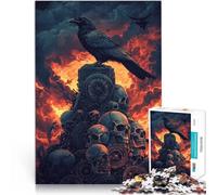 teenager Jigsaw Puzzles 1000 Pieces Mystic Raven Prophecy learning educational 26x38cm Home Decoration Toys for Age 14 Years Up