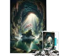 Teenager Jigsaw Puzzles 1000 Pieces Natures Majesty Help The Brain Exercise Home Art Decor Relax Games Suitable for People Aged 14 And Above (38x52cm)