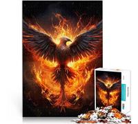 teenager Jigsaw Puzzles 1000 Pieces phoenix bird für Lernspiel-Herausforderungsspielzeug Ein Kunstwerk75x50cm