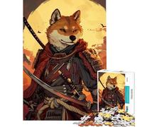 Teenager Jigsaw Puzzles 1000 Pieces Pull Dog Warrior Help The Brain Exercise Home Art Decor Relax Games Suitable for People Aged 14 And Above (38x52cm)
