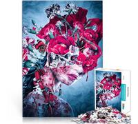 teenager Jigsaw Puzzles 1000 Pieces Queen of Skulls Train your brain and hands 50x75cm Suitable for desktop decoration for and Age 14