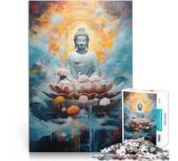 teenager Jigsaw Puzzles 1000 Pieces Siddhartha Gautama Artwork Analyse und Logik Tolle Geschenke und Spielzeuge38x26cm