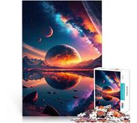 teenager Jigsaw Puzzles 1000 Pieces Space Fantasy Landscape Train your brain and hands 50x75cm Home Art Decor for Age 14+