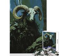 Teenager Jigsaw Puzzles 1000 Pieces The Hollow Watcher Educational Toy Great Gift for Games Educational Game Interesting Stress Reduction (Size 38x26cm)