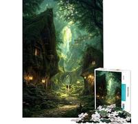 Teenager Jigsaw Puzzles 1000 Pieces The Whispering Vale Puzzle for Adults Brain Teaser Game Analysis And Logic Gifts for Friends And Family (Size 38x26cm)