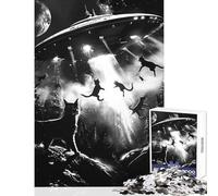 Teenager Jigsaw Puzzles 1000 Pieces They Are Here Educational Toy Gifts for Women Men Impossible Game Every Piece Is Unique - Size 50x75cm