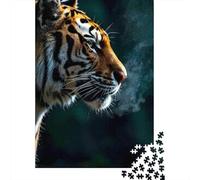 Teenager Jigsaw Puzzles 1000 Pieces Tiger Wallpapers HD-1 Adult Jigsaw Puzzle Hands-on Game Enhance Memory Great Gift for Gaming 70x50cm/1000pcs