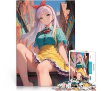 teenager Jigsaw Puzzles 1000 Pieces Urban Anime Maid Girl Handgeschwindigkeitswettbewerb Geburtstagsgeschenk38x26cm