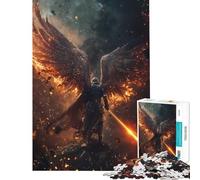 Teenager Jigsaw Puzzles 1000 Pieces Warrior of Eden Brain Teaser Game Toy Intellectual Game Great Gifts for Games Wall Art (Size 38x52cm)