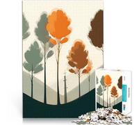 teenager Jigsaw Puzzles 1000 Pieces Where the Trees Touch the Sky Hands-on Game is ideal as a gift for the whole family 50x70cm