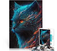 teenager Jigsaw Puzzles 1000 Pieces Wondrous Persian Cat Denksportaufgabe für Einzigartige Wohndekoration und Geschenke50x70cm