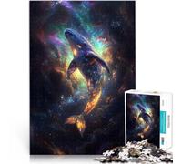 teenager Jigsaw Puzzles 2000 Pieces Cosmic Whale für Lernspiel-Herausforderungsspielzeug Geschenk zum Geburtstag70x100cm