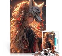 teenager Jigsaw Puzzles 2000 Pieces Fox Samurai Angel Schwierig und herausfordernd Heimdekoration Spielzeug70x100cm