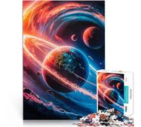 teenager Jigsaw Puzzles 2000 Pieces Galactic Vortex Staycation: Zeit totschlagen Geburtstagsgeschenk, Geschenke, Wandkunst70x100cm