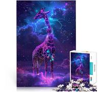 teenager Jigsaw Puzzles 2000 Pieces Giraffe Space Animal learning educational 70x100cm Home Art Decor for ages 14+