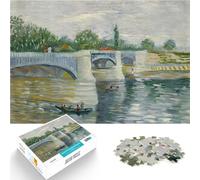 teenager Jigsaw Puzzles 2000 Pieces Pont de la Grande Jette Schwierig Schwer mit passendem Poster und Quizblatt70x100cm