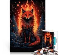 teenager Jigsaw Puzzles 2000 Pieces Red Fox Mysterious Staycation: Zeit totschlagen mit passendem Poster und Quizblatt70x100cm
