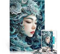 teenager Jigsaw Puzzles 2000 Pieces Sea Goddess Anspruchsvolles Spiel und Familienspaß für Heimdekoration70x100cm