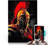 teenager Jigsaw Puzzles 2000 Pieces Soldier warrior spartan Denkspiel denn eignet sich ideal als Geschenk für die ganze Familie70x100cm