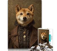Teenager Jigsaw Retro Dog Adult Jigsaws 1000 Pieces Difficult,Vibrant And Unique Design Relaxing & Challenging Puzzle Experience 50x75cm