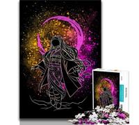 Teenager Jigsaw Shadow of Nezuko Jigsaws Puzzles 1000 Pieces for Adults Gifts,for Educational Game Challenge Toy Artists Collection, Fine Art (50x75cm)