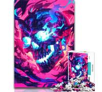 Teenager Jigsaw Skeleton Dragon 1000 Piece Jigsaw Puzzles for Teenagers Gifts,for Educational Game Challenge Toy Unique Home Decor And Gifts 50x75cm
