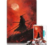 Teenager Jigsaw Sunset Ninja 1000 Pieces Jigsaw Puzzles for Adults And Teens,Enhance Love between Couples for Ages 14+ 50x75cm