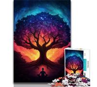 Teenager Jigsaw Tree of Life 1000 Piece Jigsaw Puzzles for Teenagers Gifts,Relax Games Is Ideal As A Gift for The Whole Family (50x75cm)