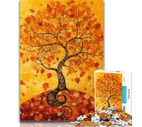 Teenager Jigsaw Trees in Autumn 1000 Pieces Jigsaw Puzzle for Adults& Teens,Educational Game for Birthday, Chrismas for Ages 14+ 26x38cm