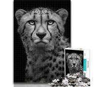 Teenager Jigsaw White Snow Leopard 1000 Pieces Jigsaw Puzzles for Adults And Teens,Toys Educational Games Stress Relieving Great Gifts And Toys 50x75cm