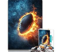 Teenager Puzzles American Football Jigsaw Puzzles for Adults 1000 Piece,Decompressing Intellectual Educational Toy Birthday Present, Gifts 26x38cm