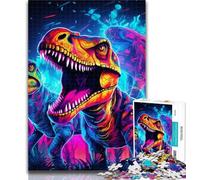 Teenager Puzzles Ancient Dinosaurs Puzzles for Adults And Teenagers,Toys Educational Games Stress Relieving Artists Collection, Fine Art 50x75cm