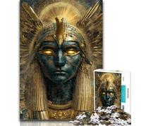 Teenager Puzzles Ancient Egyptian God Ra 1000 Piece Jigsaw Puzzle for Adults And Teenagers,Train Your Brain And Hands Birthday Present, Gifts 50x75cm
