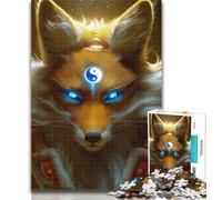 Teenager Puzzles Anime Fox God 1000 Piece Jigsaw Puzzles for Teenagers Gifts,Diy Modern Wall Art Unique Gift Home Decor 26x38cm