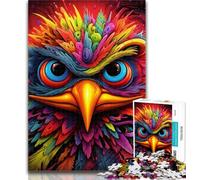 Teenager Puzzles Art Fantasy Eagle Adult Puzzles 1000 Pieces,Toys Educational Games Stress Relieving Parent-child Interaction 26x38cm