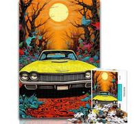 Teenager Puzzles Cool Colourful Sports Cars 1000 Pieces Jigsaw Puzzle for Adults& Teens,for Educational Game Challenge Toy Unique Home Decor And Gifts 26x38cm