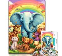 Teenager Puzzles Cute Shark 1000 Pieces Jigsaw Puzzle for Adults& Teens,for Educational Game Challenge Toy Unique Home Decor And Gifts 26x38cm