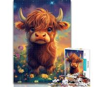 Teenager Puzzles Cute Yak Baby 1000 Piece Jigsaw Puzzles for Adults,learning Educational Toys Unique Home Decor And Gifts 75x50cm