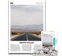 Teenager Puzzles Death Valley Adult Puzzles 1000 Pieces,Toys Educational Games Stress Relieving Parent-child Interaction 75x50cm