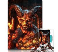 Teenager Puzzles Demon Dragon 1000 Piece Jigsaw Puzzles for Adults,learning Educational Toys Unique Home Decor And Gifts 75x50cm
