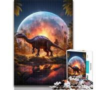 Teenager Puzzles Dinosaur World 1000 Piece Jigsaw Puzzles for Teenagers,Educational Game for Birthday, Chrismas for And 14 Years Old 26x38cm