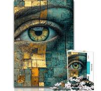 Teenager Puzzles Dream Eyes Jigsaw Puzzle 1000 Pieces for Adults,Educational Game for Birthday, Chrismas for And Age 14 50x75cm